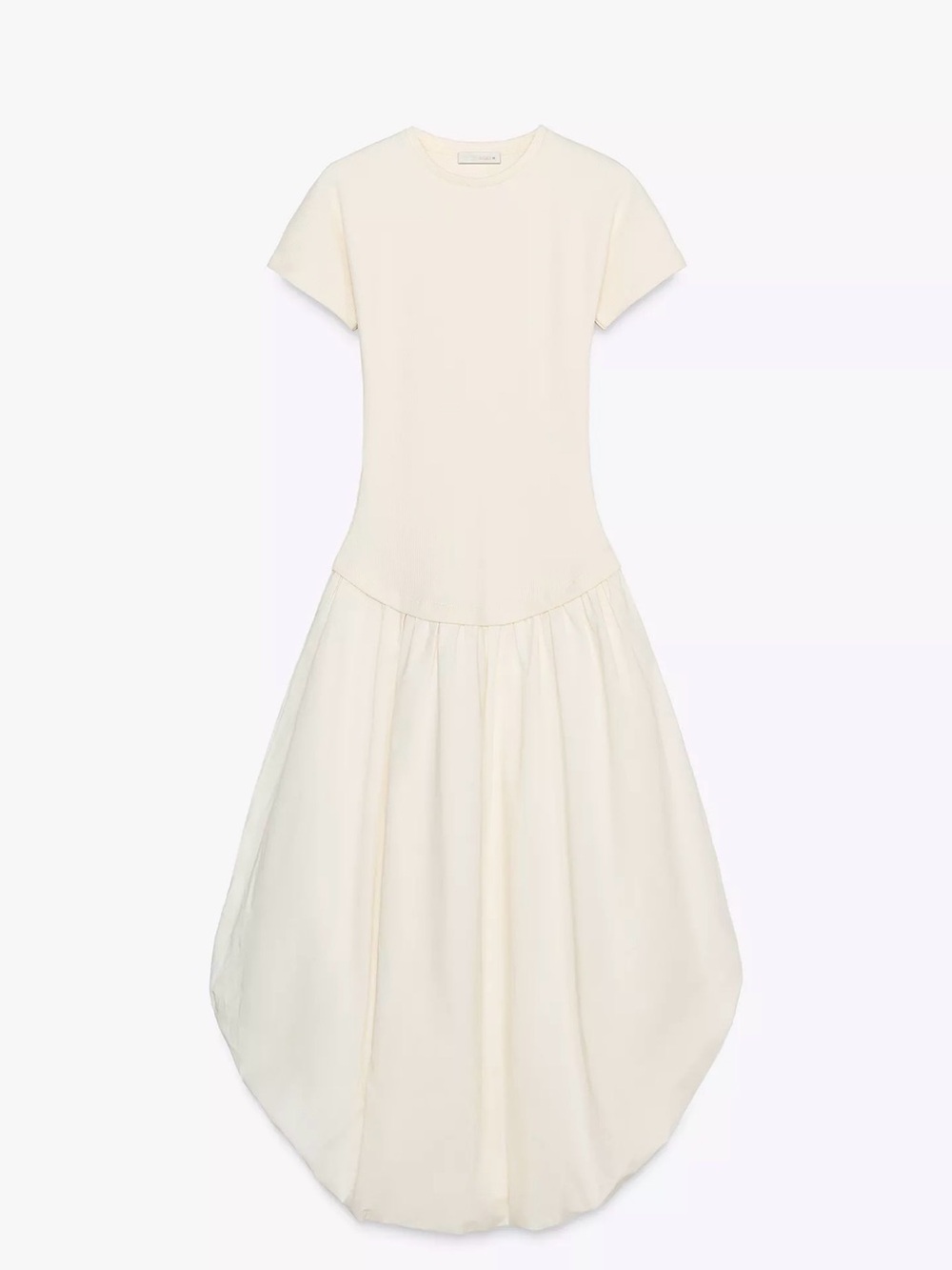 Zara Balloon Combination Dress